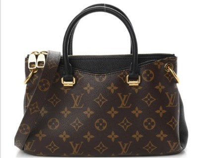 Louis Vuitton Monogram and Balck Pallas BB Handbag