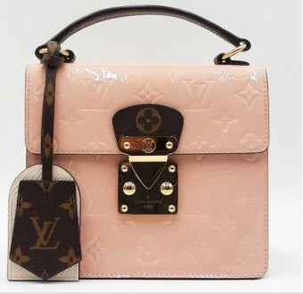 Louis Vuitton Pink Vernis Leather Spring Street Bag