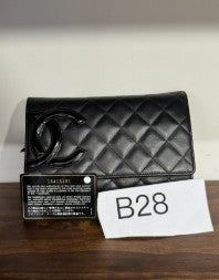 Chanel Cambon Lambskin Wallet On Chain Series 16, Year 2012