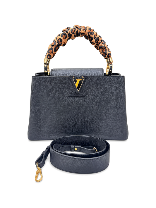 Louis Vuitton Capucines Leopard Print Handle MM - SKU: LSCCJ07280001