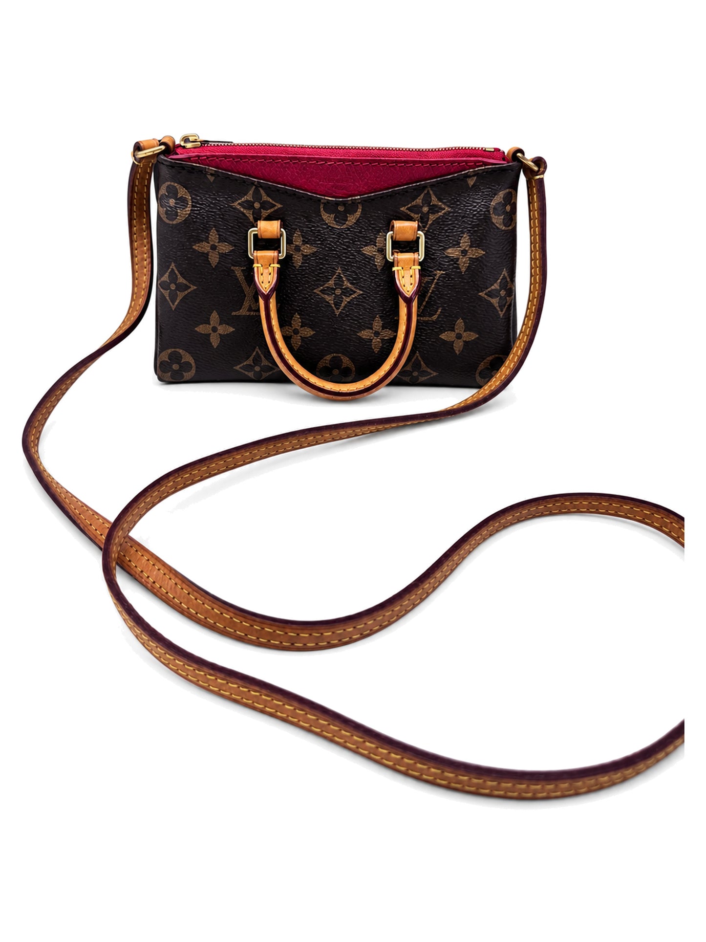 Louis Vuitton Red Pallas Nano - SKU: LSCCJ07280013