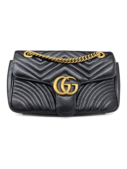 Gucci Black Medium Marmont - SKU: LSCCJ07280023