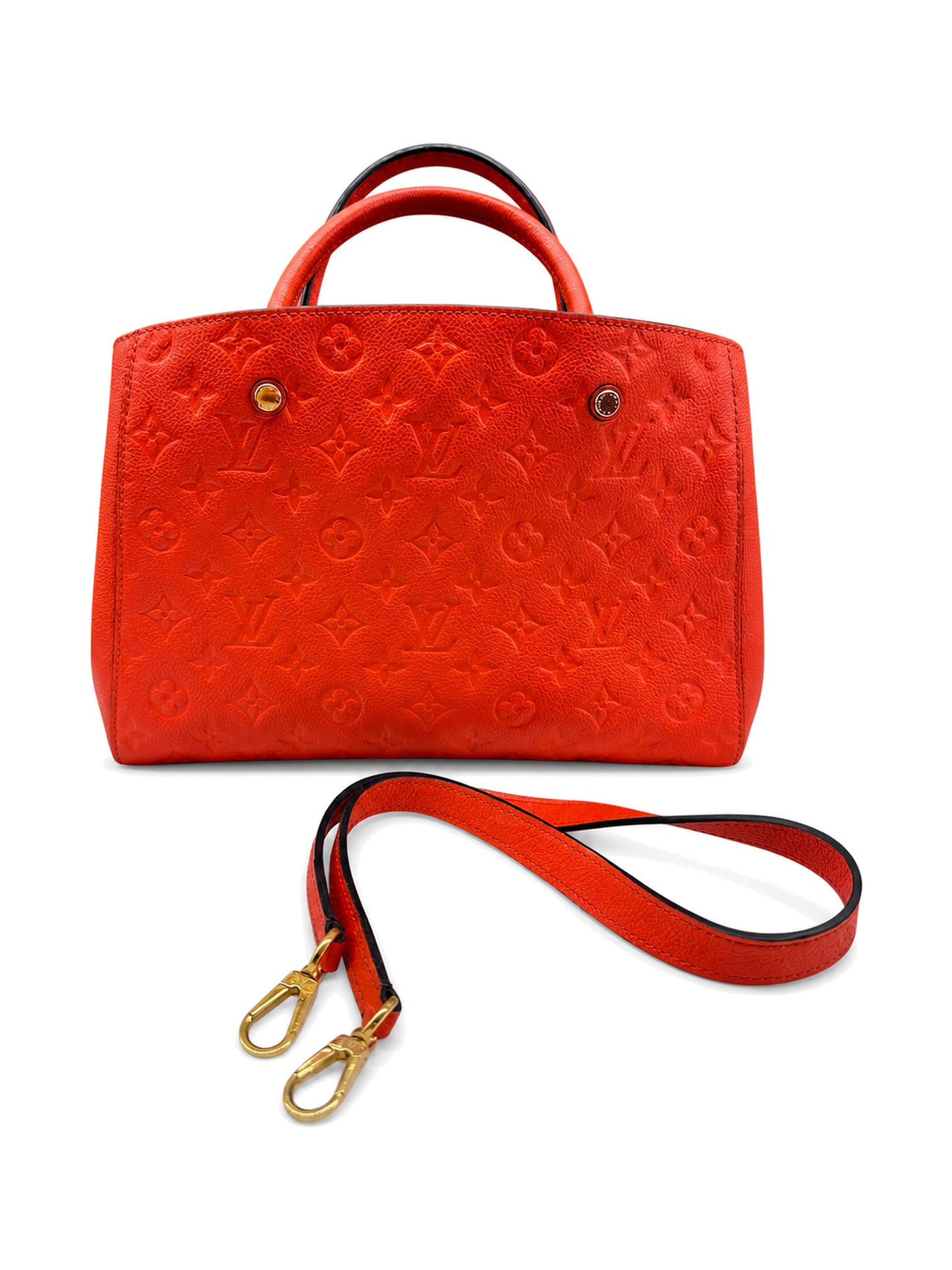 Louis Vuitton Orange Empreinte Montaigne 30 - SKU: LSCCJ07280026