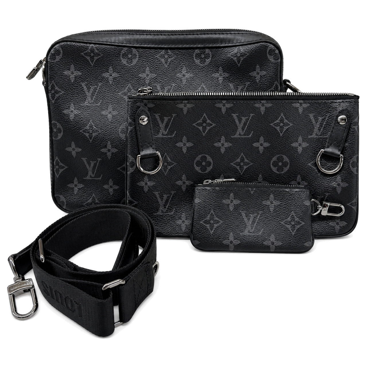 Louis Vuitton Trio Messenger Bag Monogram Eclipse - SKU: LSCCJ07280042