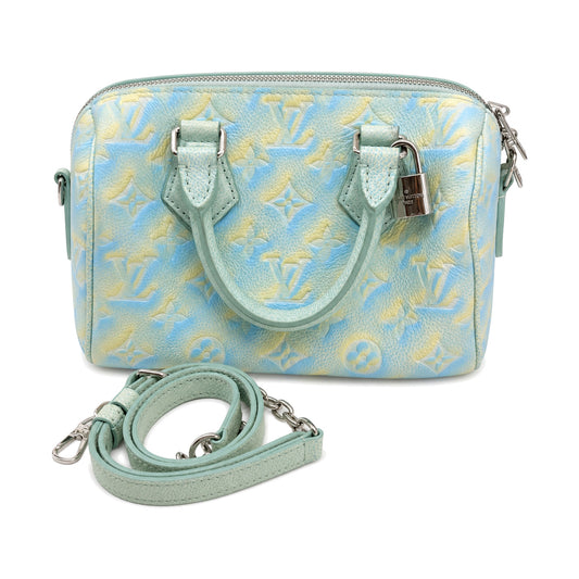 Louis Vuitton Mint Green Stardust Speedy Bandoulière 20 Crossbody With Strap - SKU: LSCCJ07280061