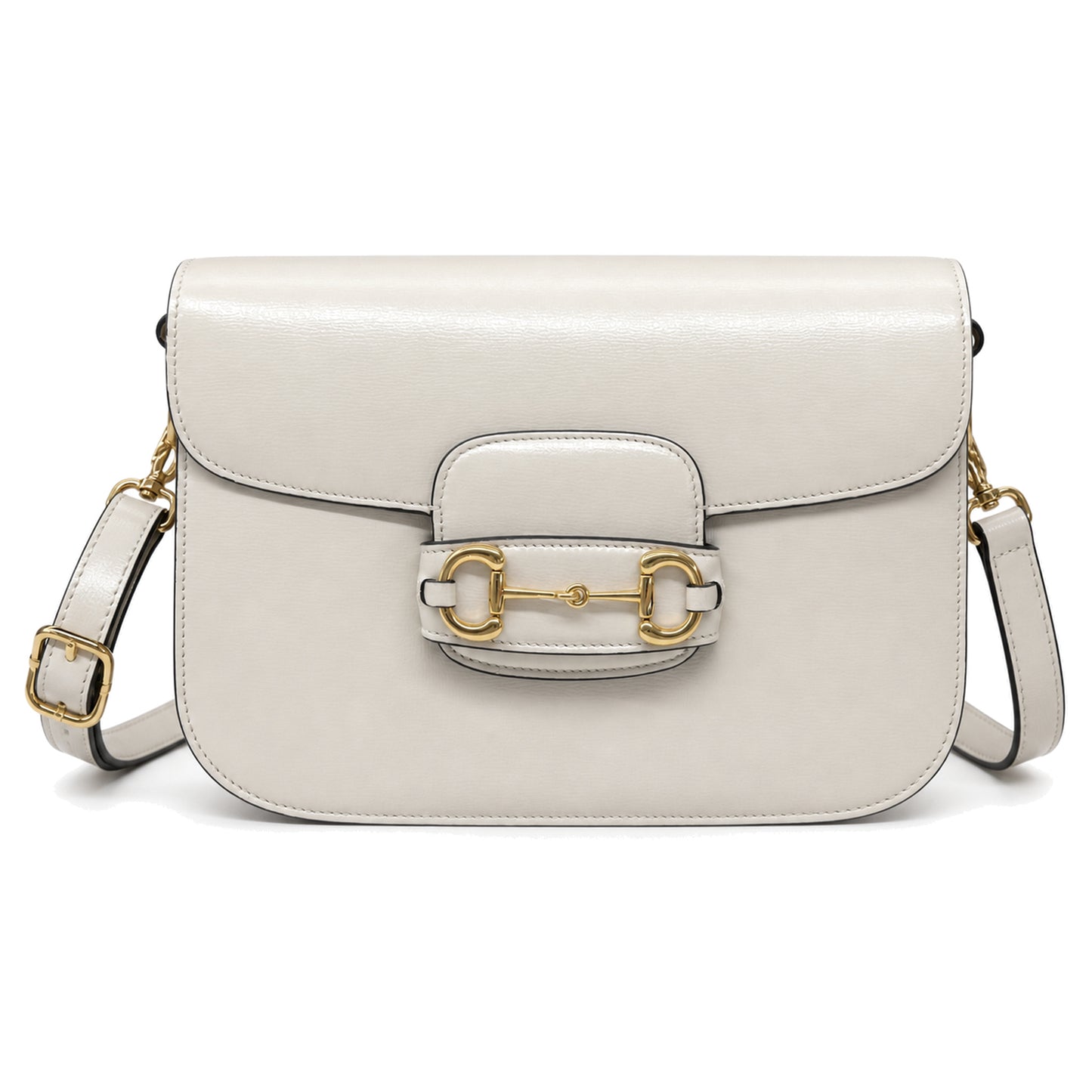 Gucci White Horsebit 1955 Medium - SKU: LSCCJ07280075