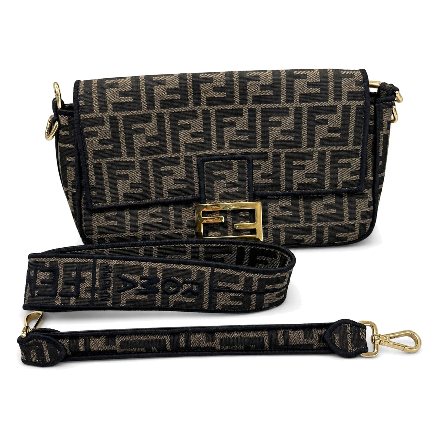 Fendi Zucca Baguette NM - SKU: LSCCJ07280081