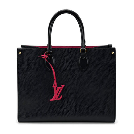Louis Vuitton Limited Edition Black Epi OnTheGo MM - SKU: LSCCJ07280084
