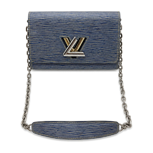 Louis Vuitton Blue Epi Twist Wallet On Chain - SKU: LSCCJ07280092