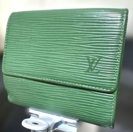 Louis Vuitton Green Epi Wallet