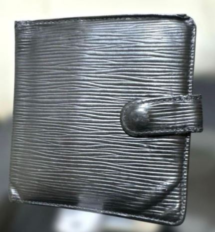 Louis Vuitton Black Epi Wallet