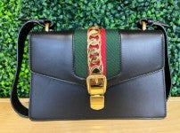 Gucci Sylvie - Black Leather