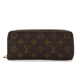 Louis Vuitton Monogram Clemence Wallet Fuchsia
