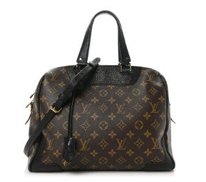 Louis Vuitton Monogram Retiro NM Black