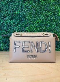 Fendi bytheway large model beige with snake logo