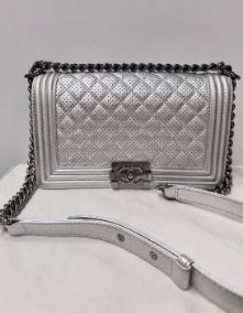 Chanel Silver Old Medium LeBoy Series 19 - SKU: LSCJ08110013