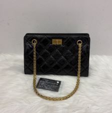 Chanel Black Calf Leather Reissue Tote Series 20 - SKU: LSCJ08110037