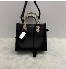 Saint Laurent Two-Way Bag With Python Handle - SKU: LSCJ08110098