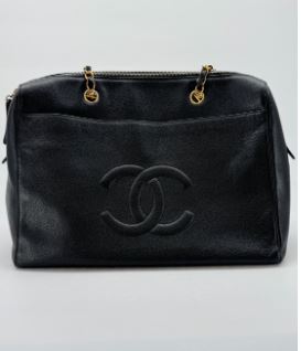 Chanel Black Caviar Timeless Tote Series 5