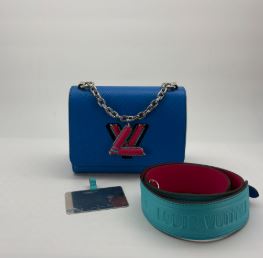 Louis Vuitton Blue Epi Twist PM