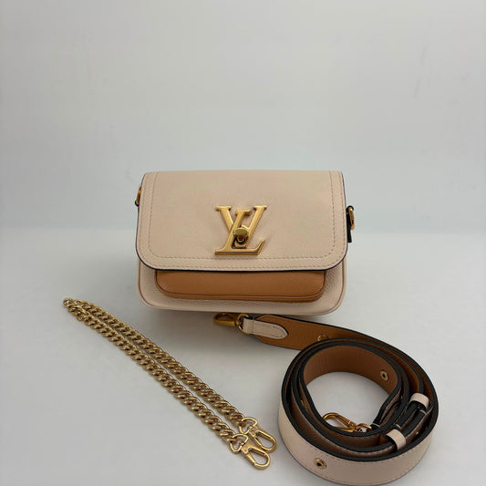 Louis Vuitton Leather Lock Me Crossbody