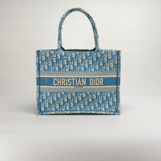 Dior Blue Medium Book Tote - SKU: LSCJ082600121
