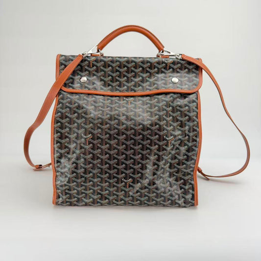 Goyard Brown Goyardine Alpin Backpack - SKU: LSCJ082600123