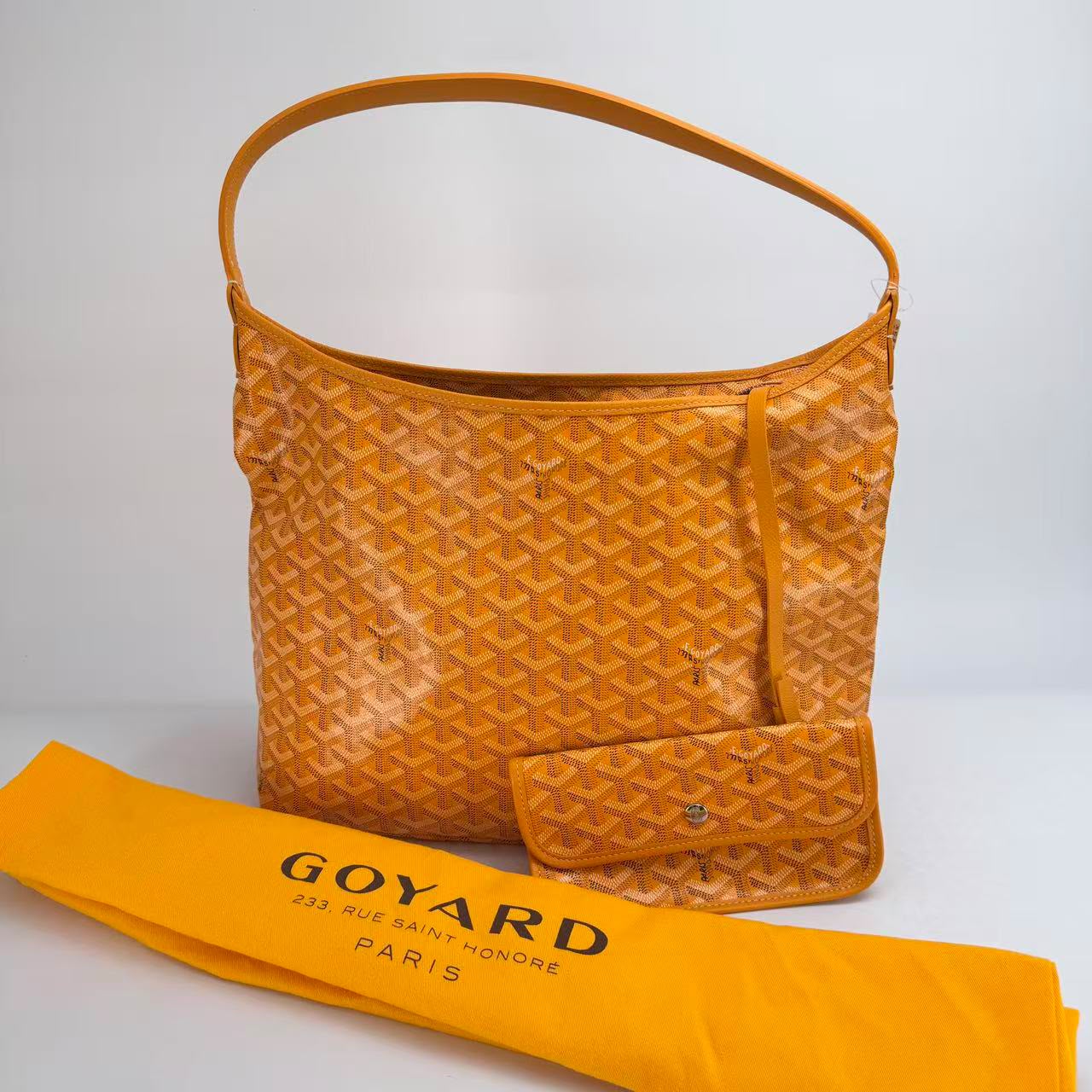 Goyard Yellow Goyardine Bohème Hobo Bag - SKU: LSCJ082600153
