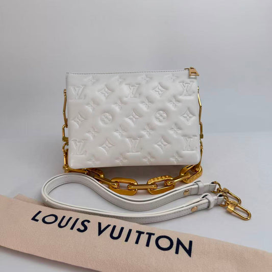 Louis Vuitton White Coussin BB - SKU: LSCJ082600177