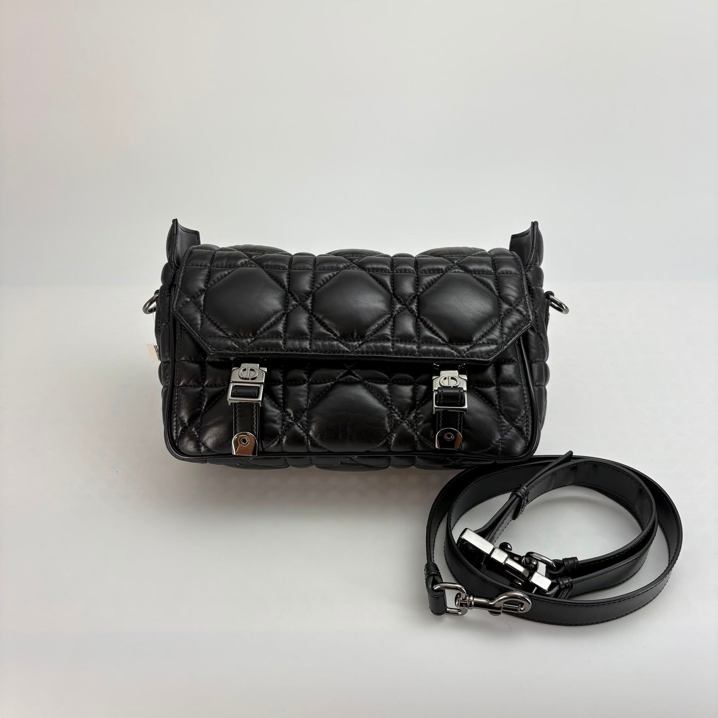 Dior Black Calfskin Boston Crossbody Bag - SKU: LSCJ082600183