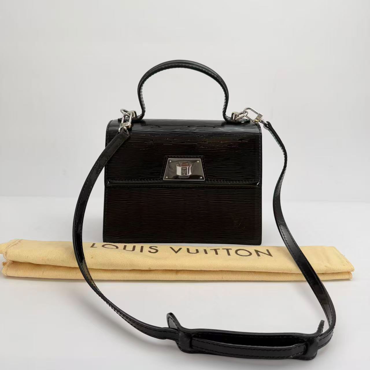 Louis Vuitton Black Epi Leather Sevigne PM - SKU: LSCJ08260043