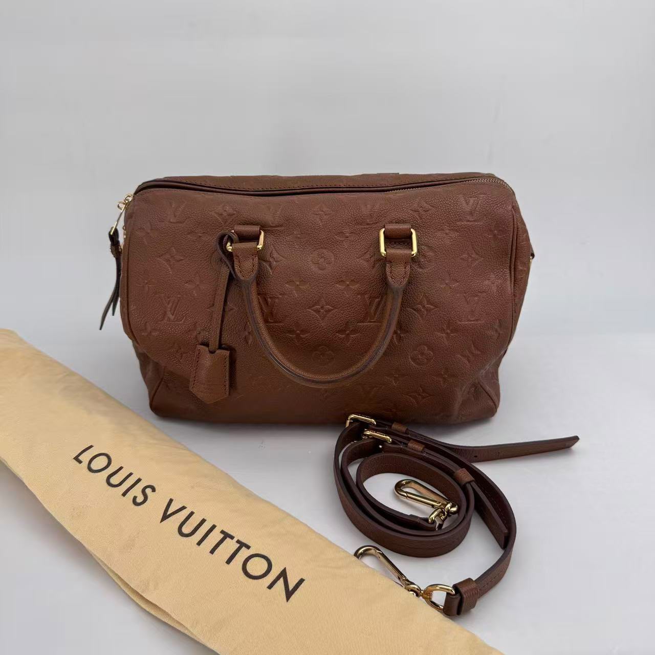 Louis Vuitton Brown Empriente Speedy 30 - SKU: LSCJ08260078