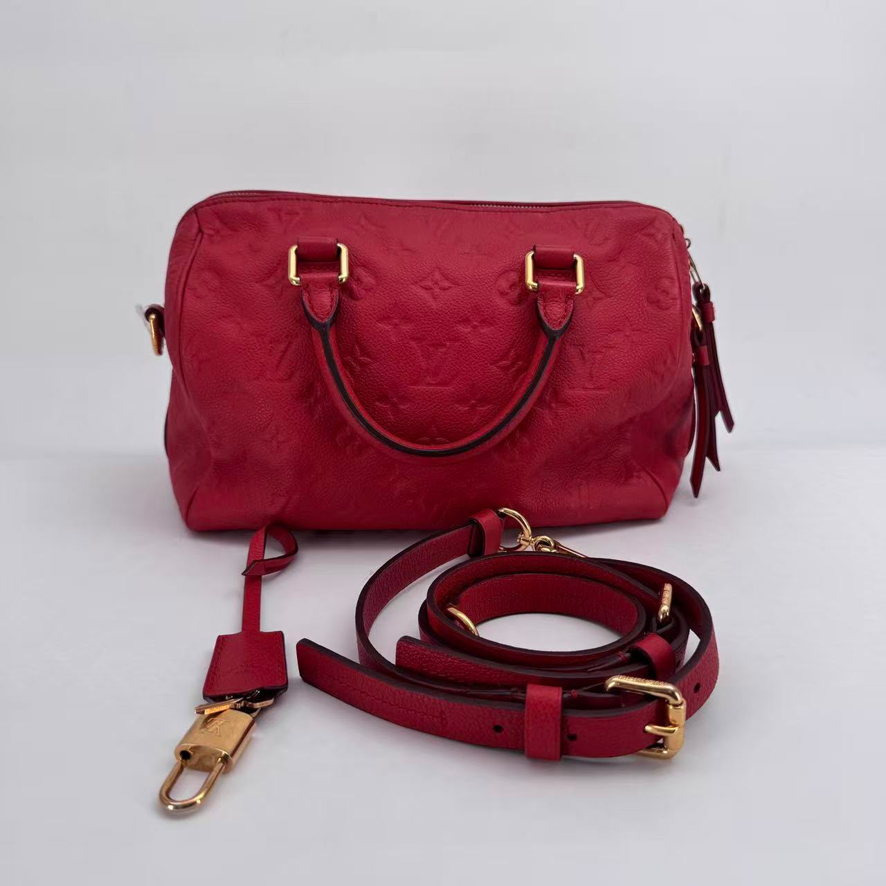 Louis Vuitton Red Empriente Speedy 25 - SKU: LSCJ08260096