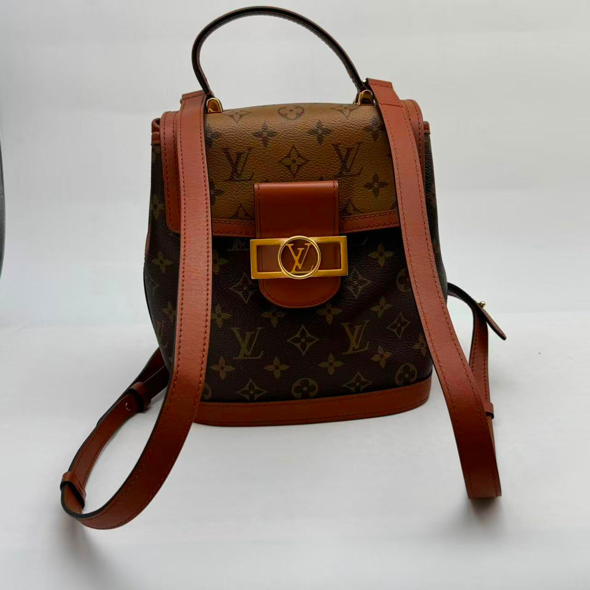 Louis Vuitton Reverse Monogram Dauphine Backpack