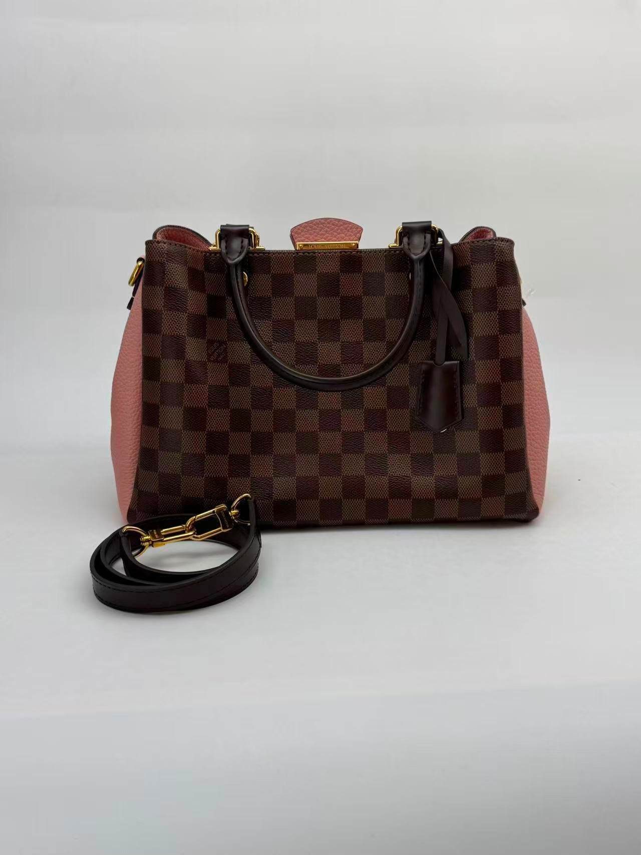 Louis Vuitton Pink Damier Brittany Bag