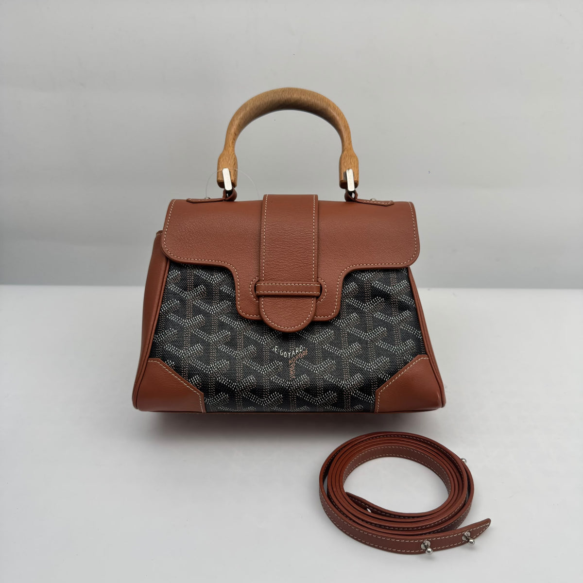 Goyard Brown Mini Saigon