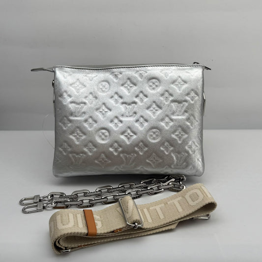 Louis Vuitton Silver Coussin PM