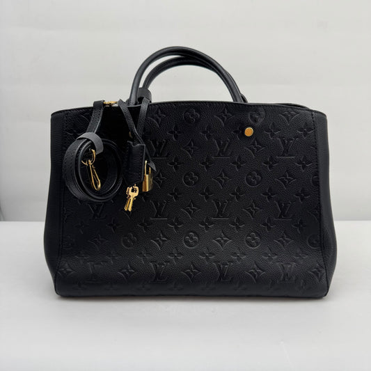 Louis Vuitton Grand Palais Black Empreinte Bag
