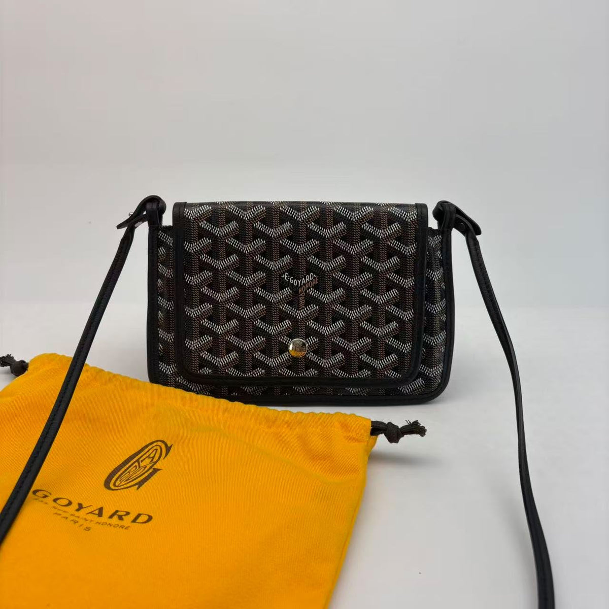 Goyard Black Envelope Crossbody