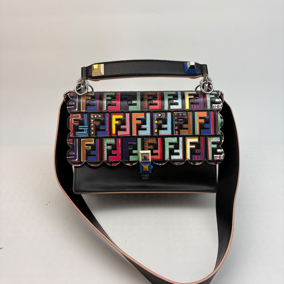 Fendi Colorful Two-Way Bag — With Strap