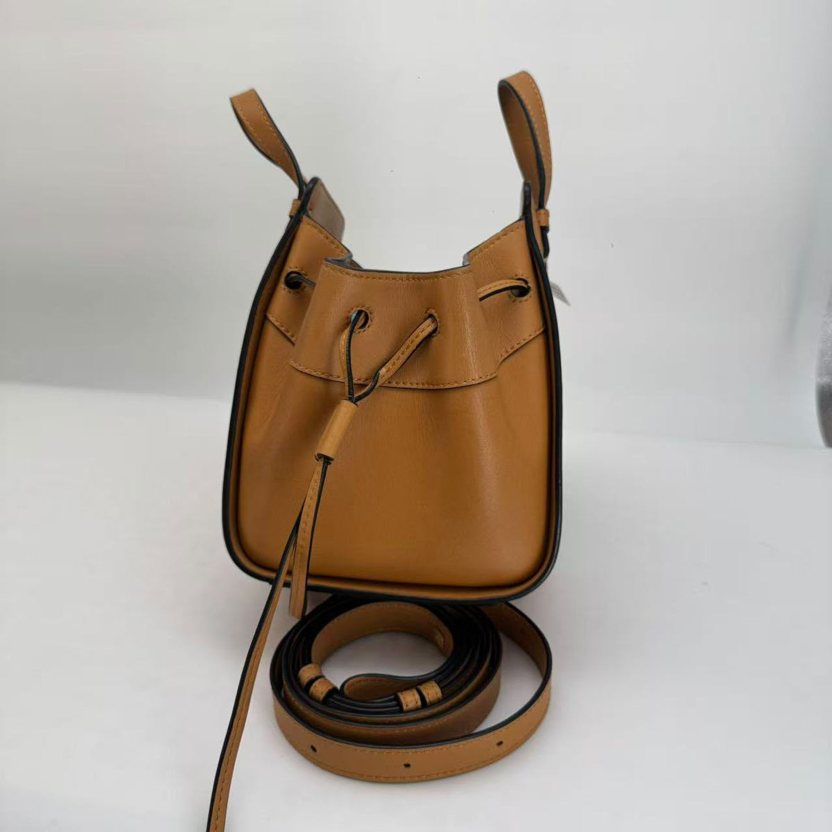 Loewe Brown Leather Small Hammock