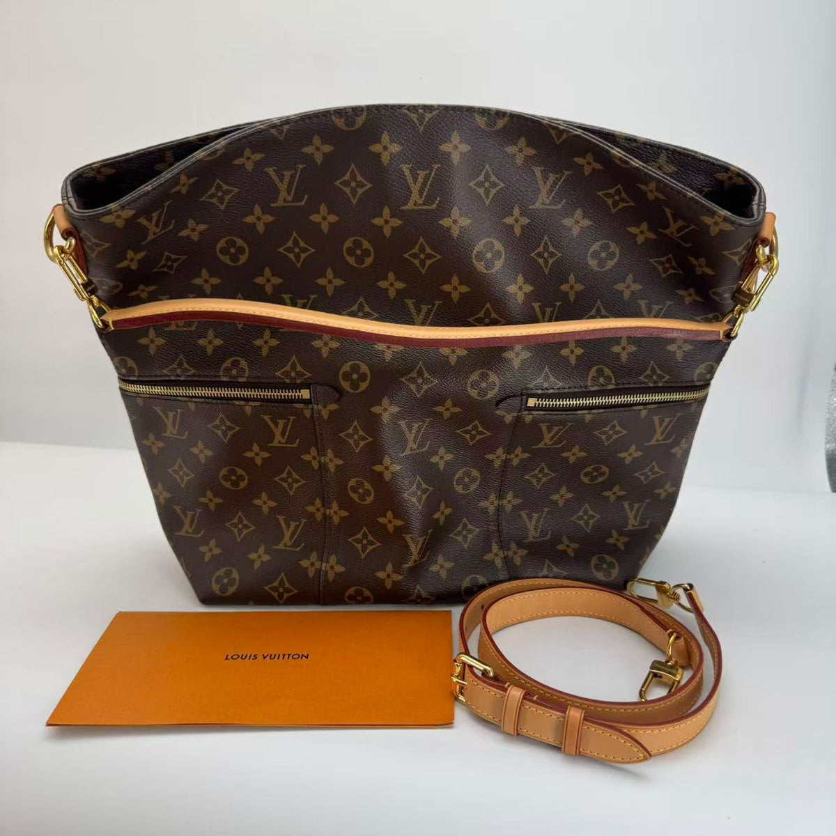 Louis Vuitton Monogram Mélie Tote/Crossbody, Booklet