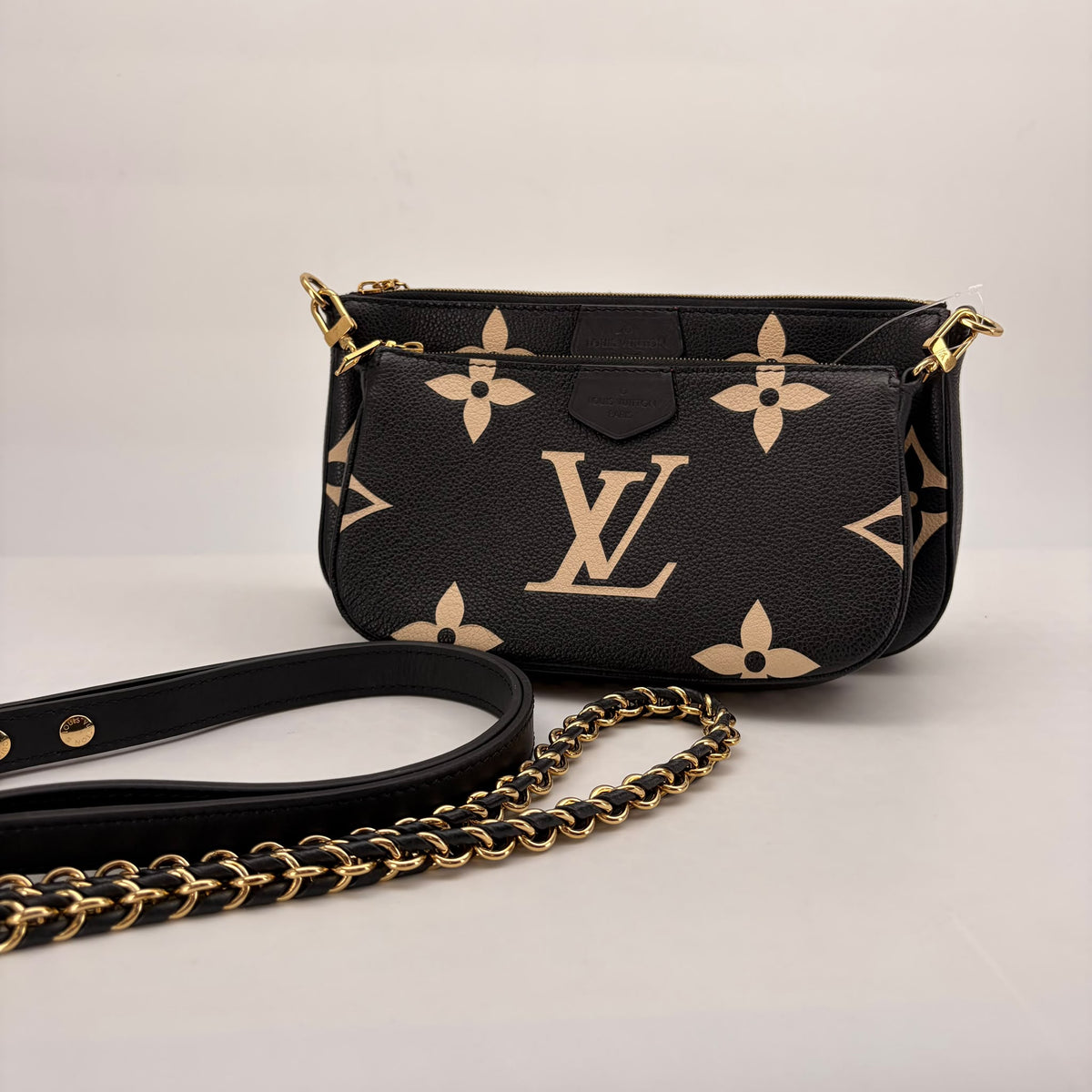 Louis Vuitton Black Empreinte Multi Pochette