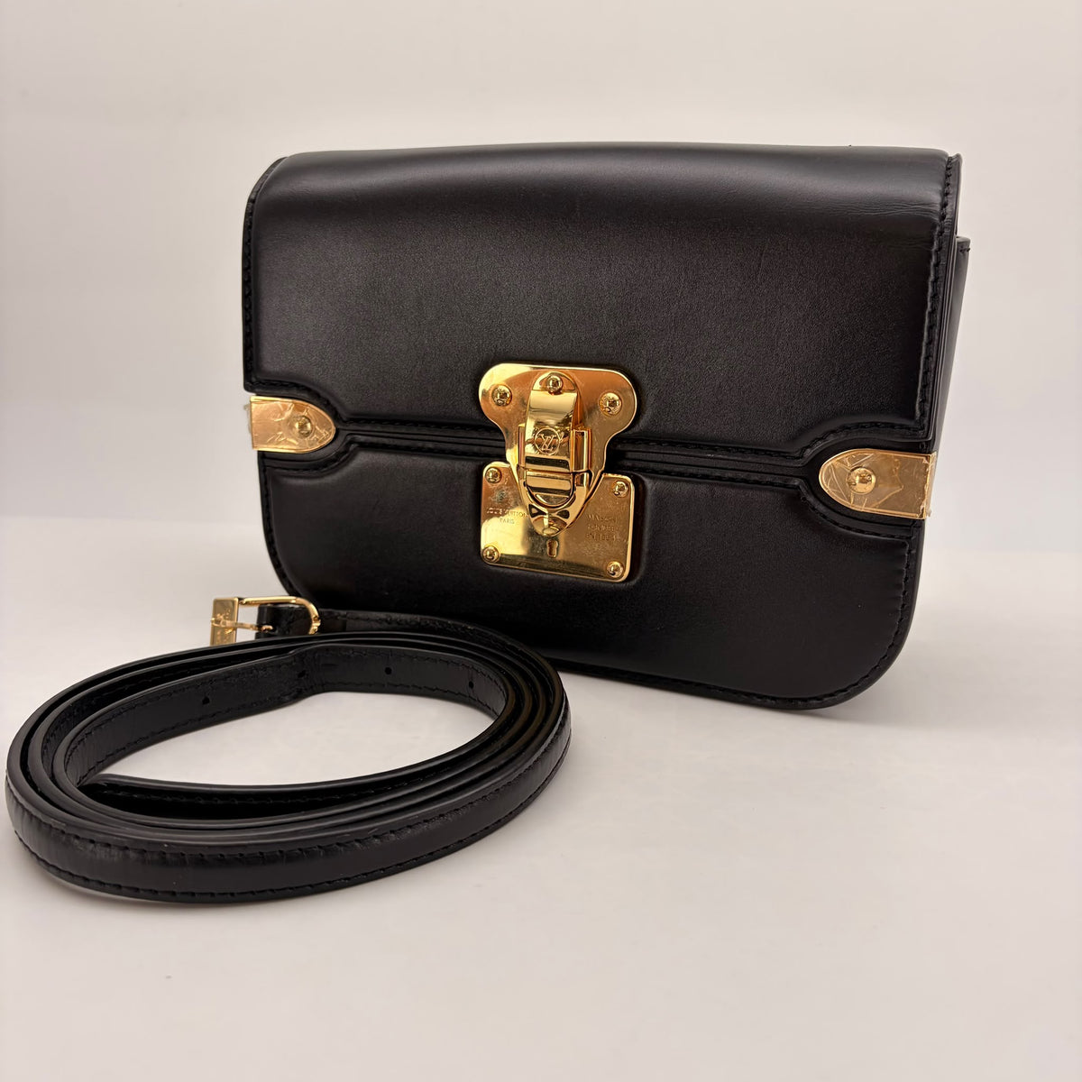 Louis Vuitton Black Calfskin Orsay Crossbody