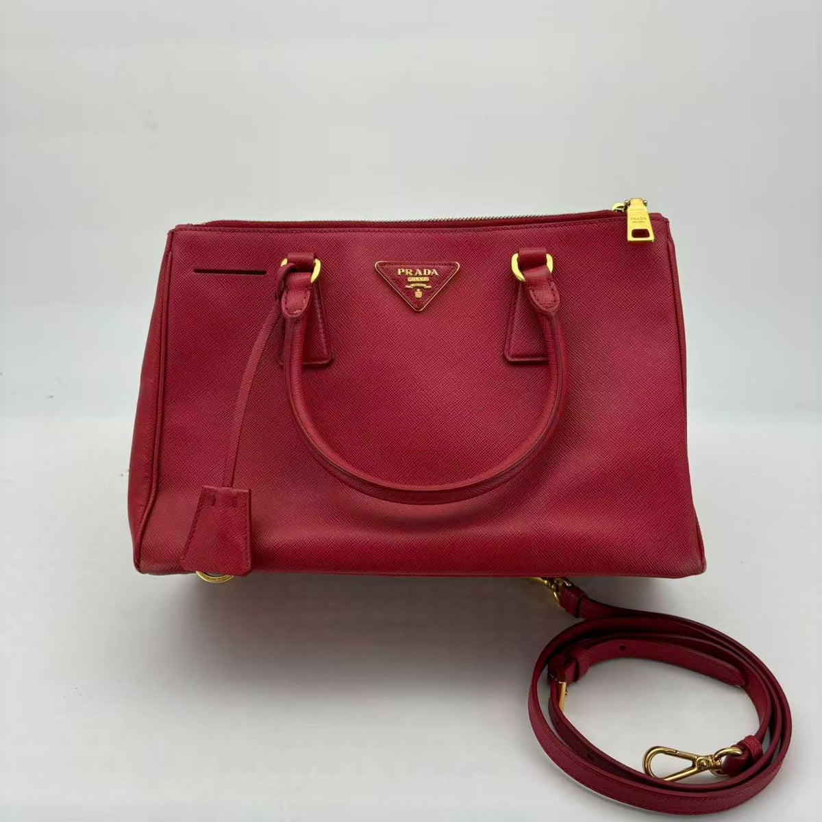 Prada Small Pink Galleria Tote