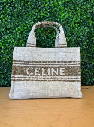 Celine Cabas Thais Tote Small Beige