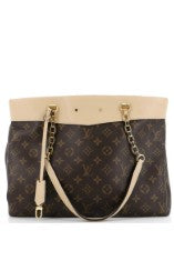 Louis Vuitton Pallas Shopper Monogram Canvas and Calfskin