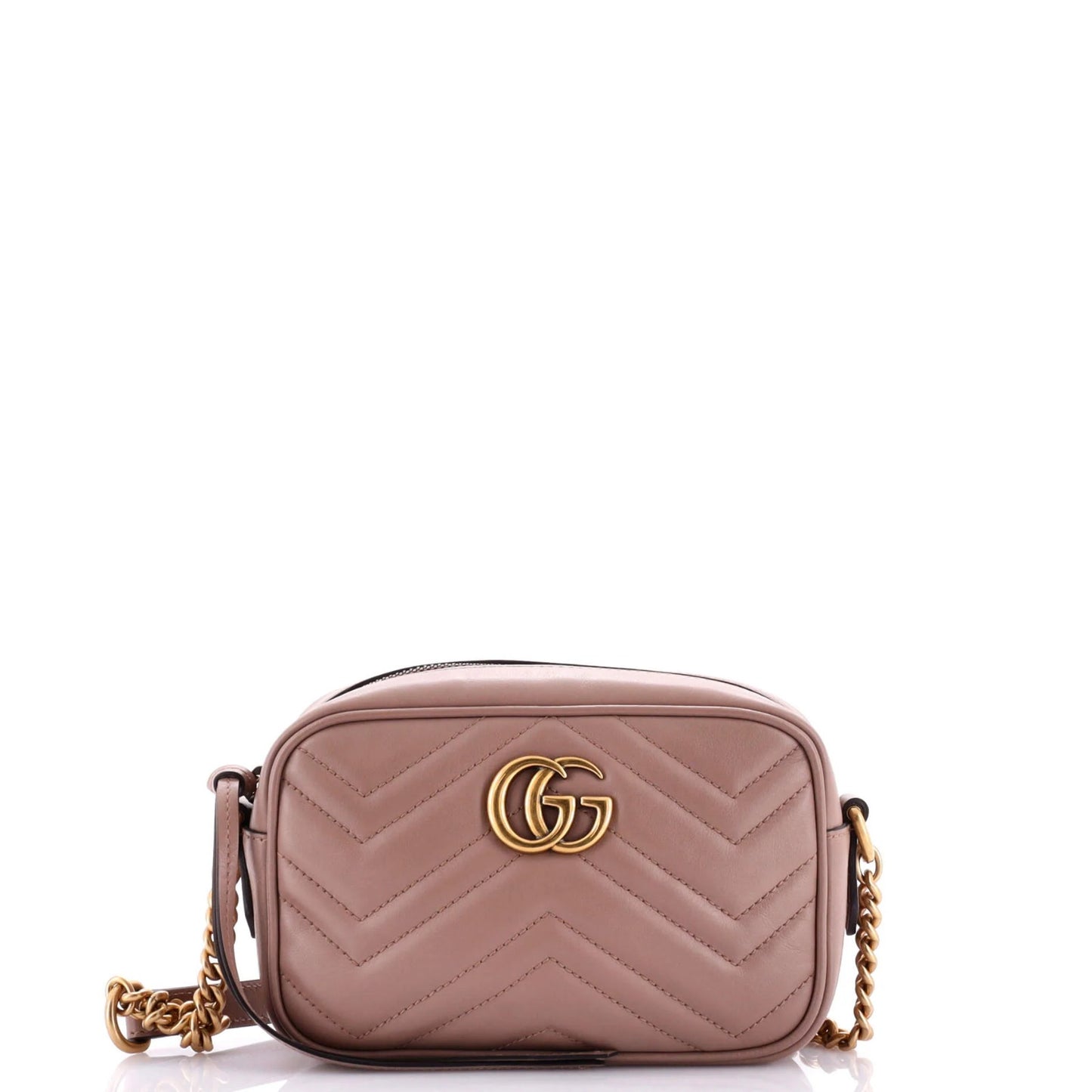 Gucci GG Marmont Shoulder Bag Matelasse Leather Mini