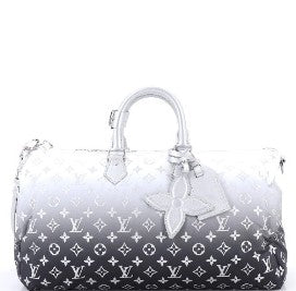 Louis Vuitton Keepall Bandouliere Bag LV Ski Gradient Monogram Nylon 45
