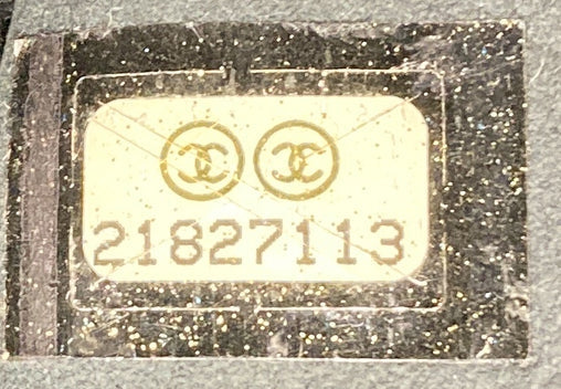 Chanel Woven Chain Shopping Tote Caviar Large